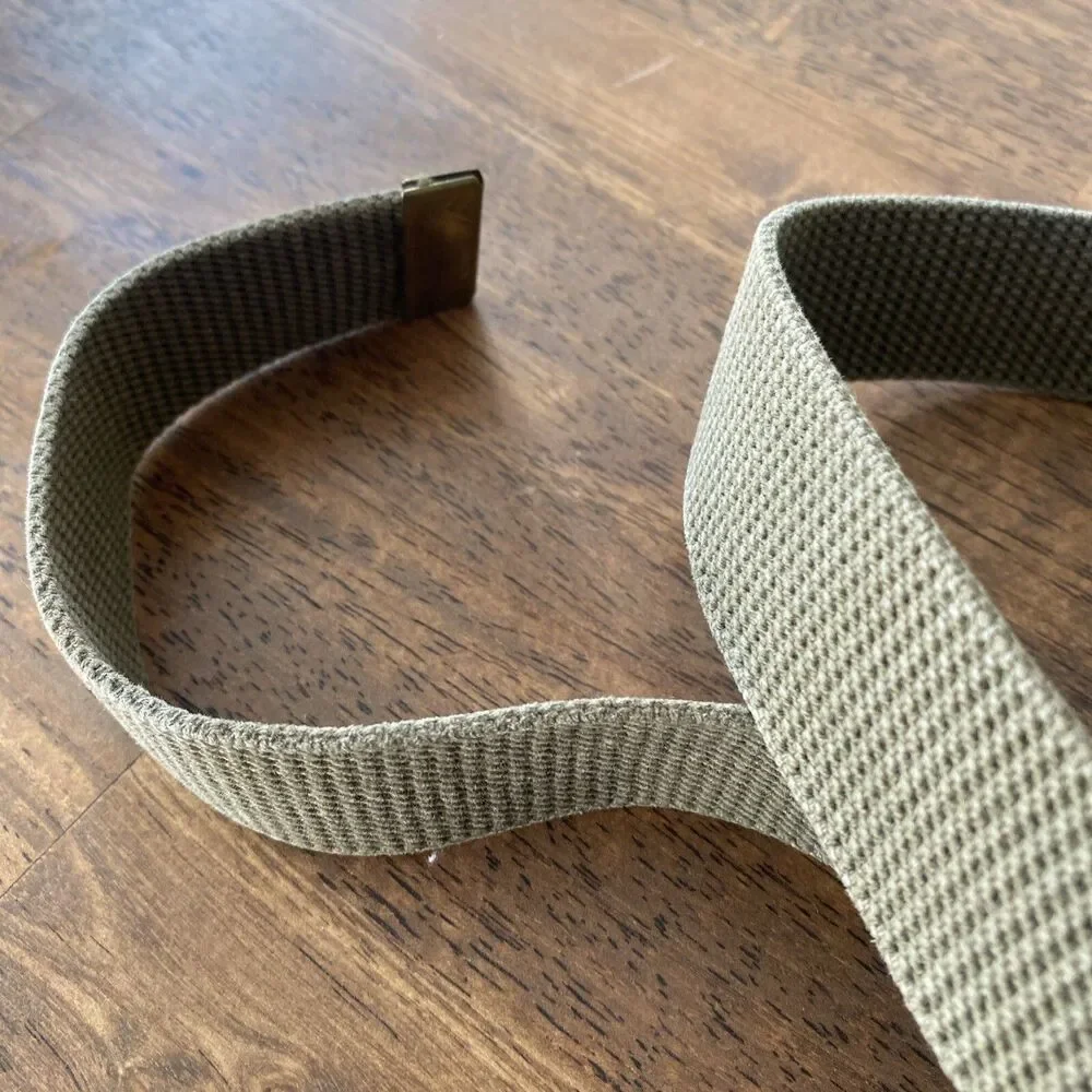 BSA Boy Scouts of America 40” Uniform Adjustable Belt Eagle Olive Green USA